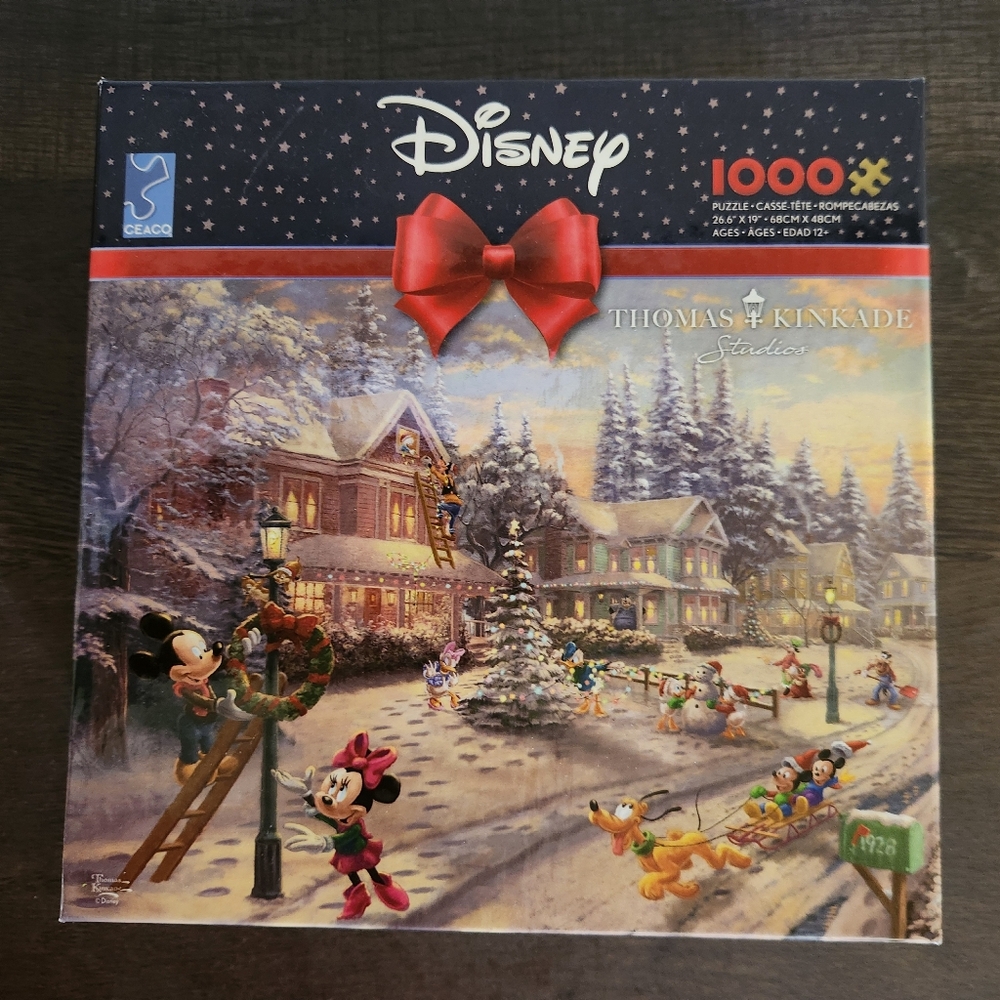 Disney Thomas Kinkade 1000 Piece Puzzle